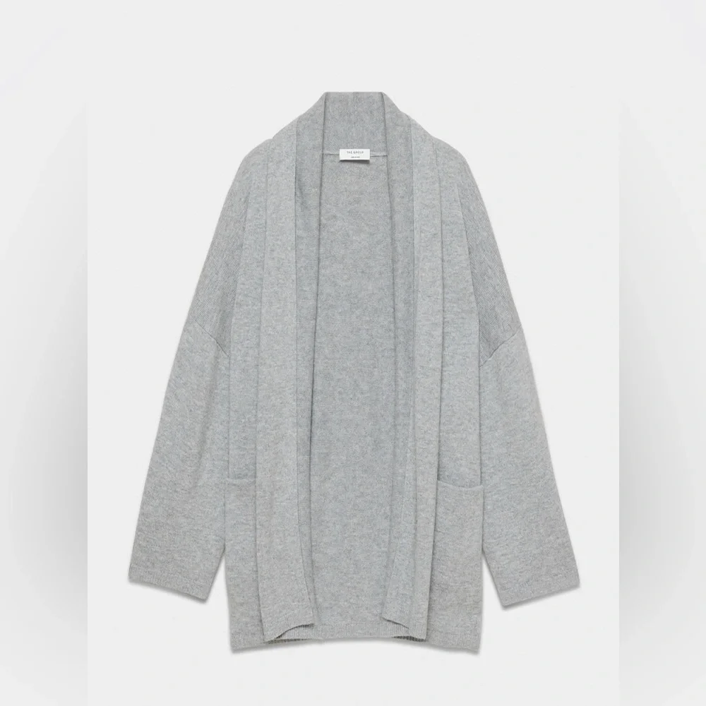 NWT Aritzia The Group Nook Merino Wool Cardigan Size 2 (See Size Chart) - Picture 6 of 12